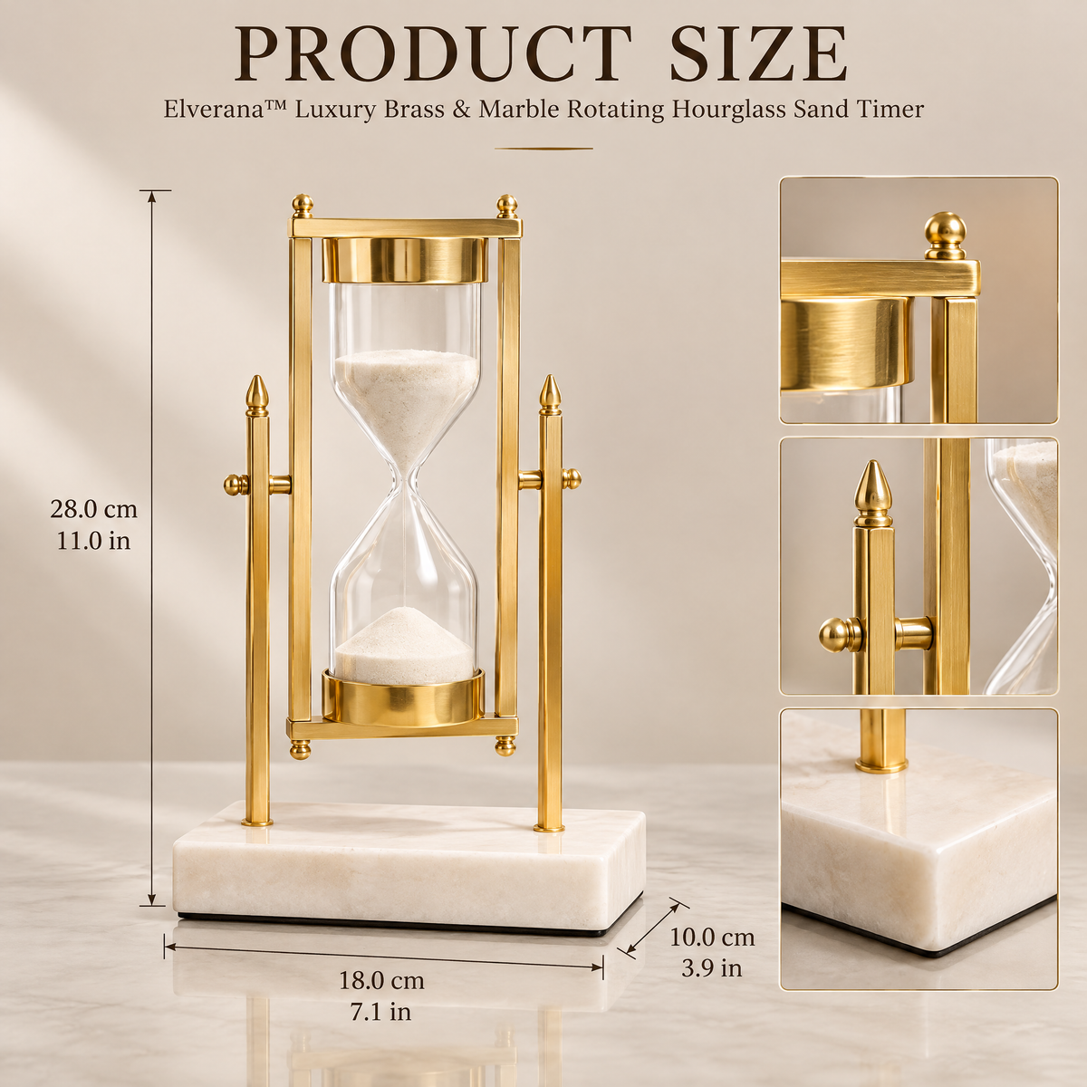 Elverana™ Sculptural Modern Decorative Accent — Artistic Home Object For Elegant Interiors
