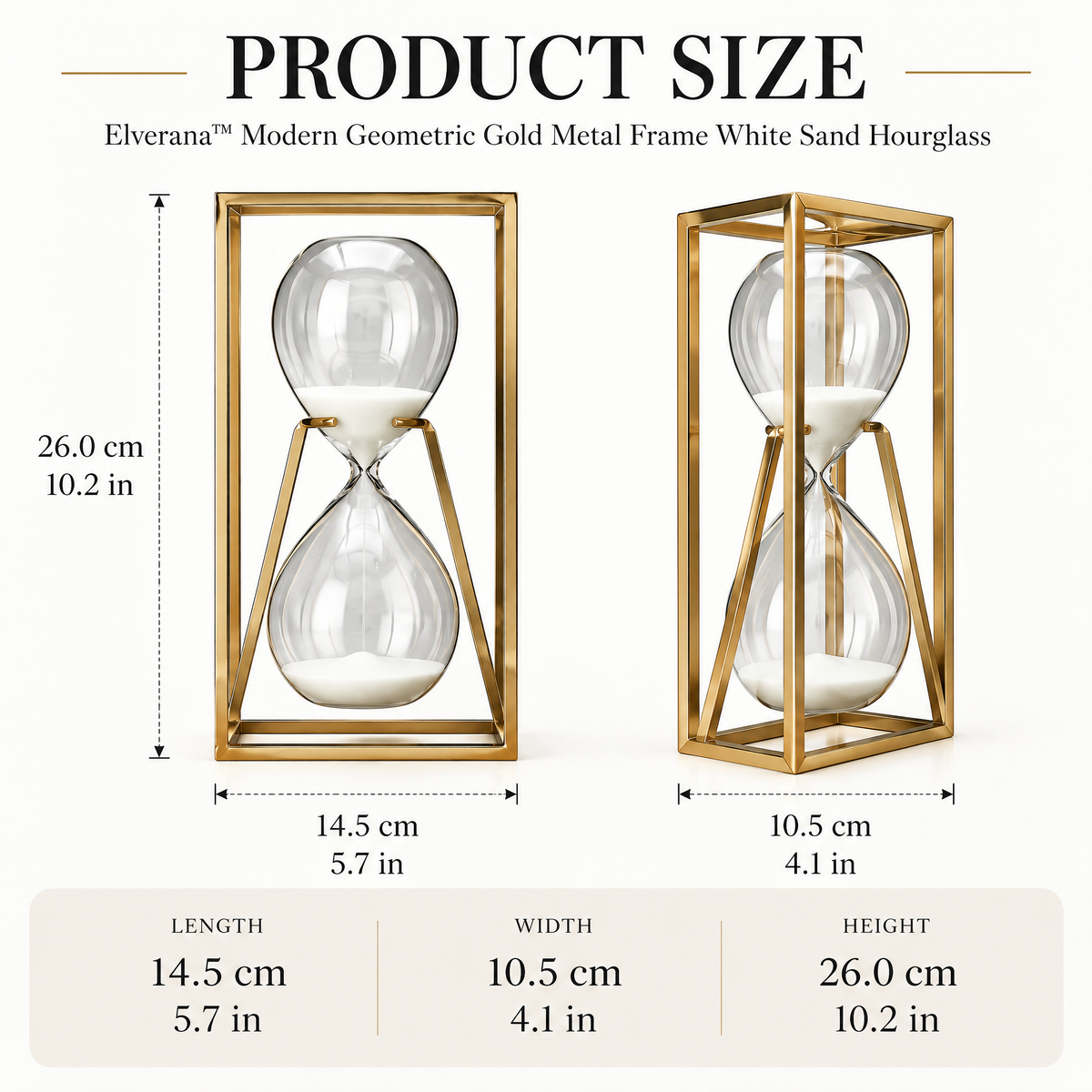 Elverana™ Sculptural Decorative Object — Modern Organic Accent Piece For Contemporary Home Styling