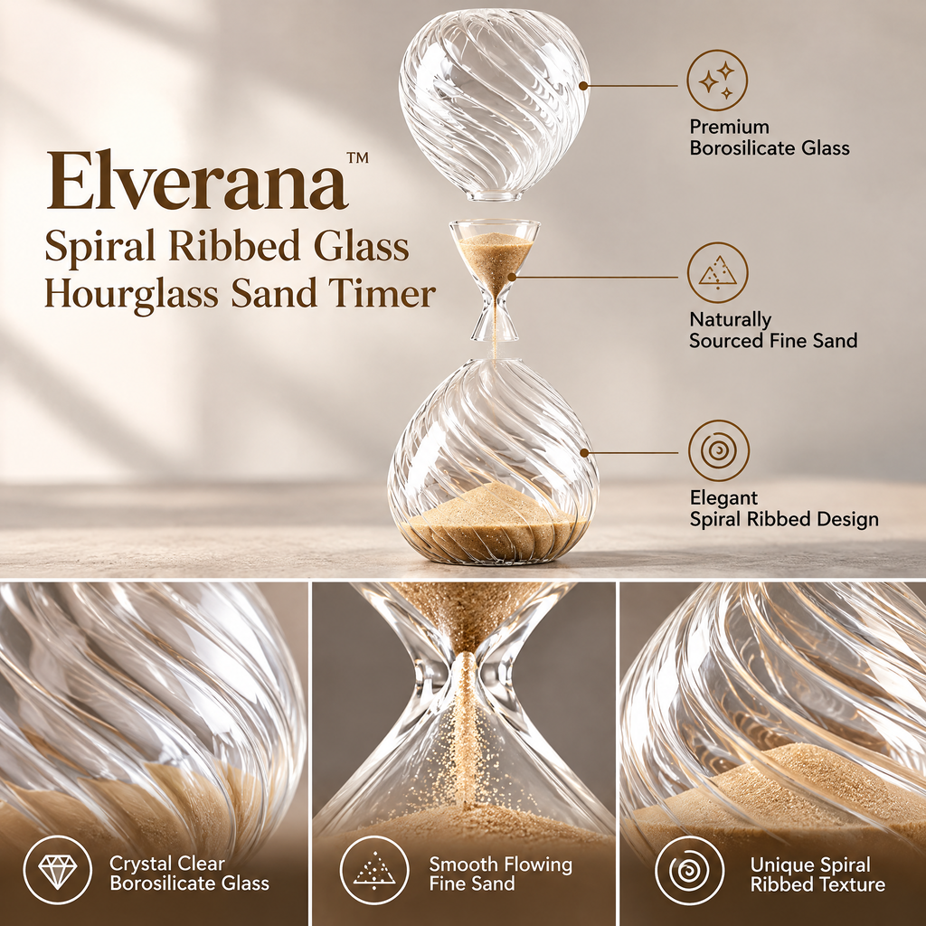 Elverana™ Organic Sculptural Decorative Object — Modern Artistic Home Accent Piece