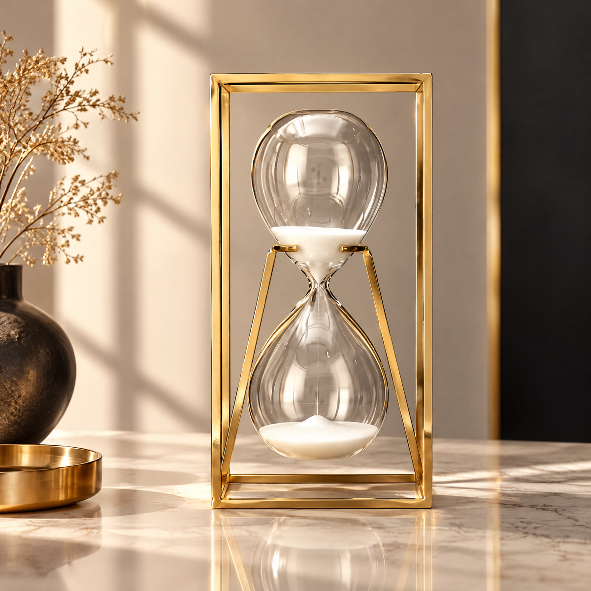 Elverana™ Sculptural Decorative Object — Modern Organic Accent Piece For Contemporary Home Styling
