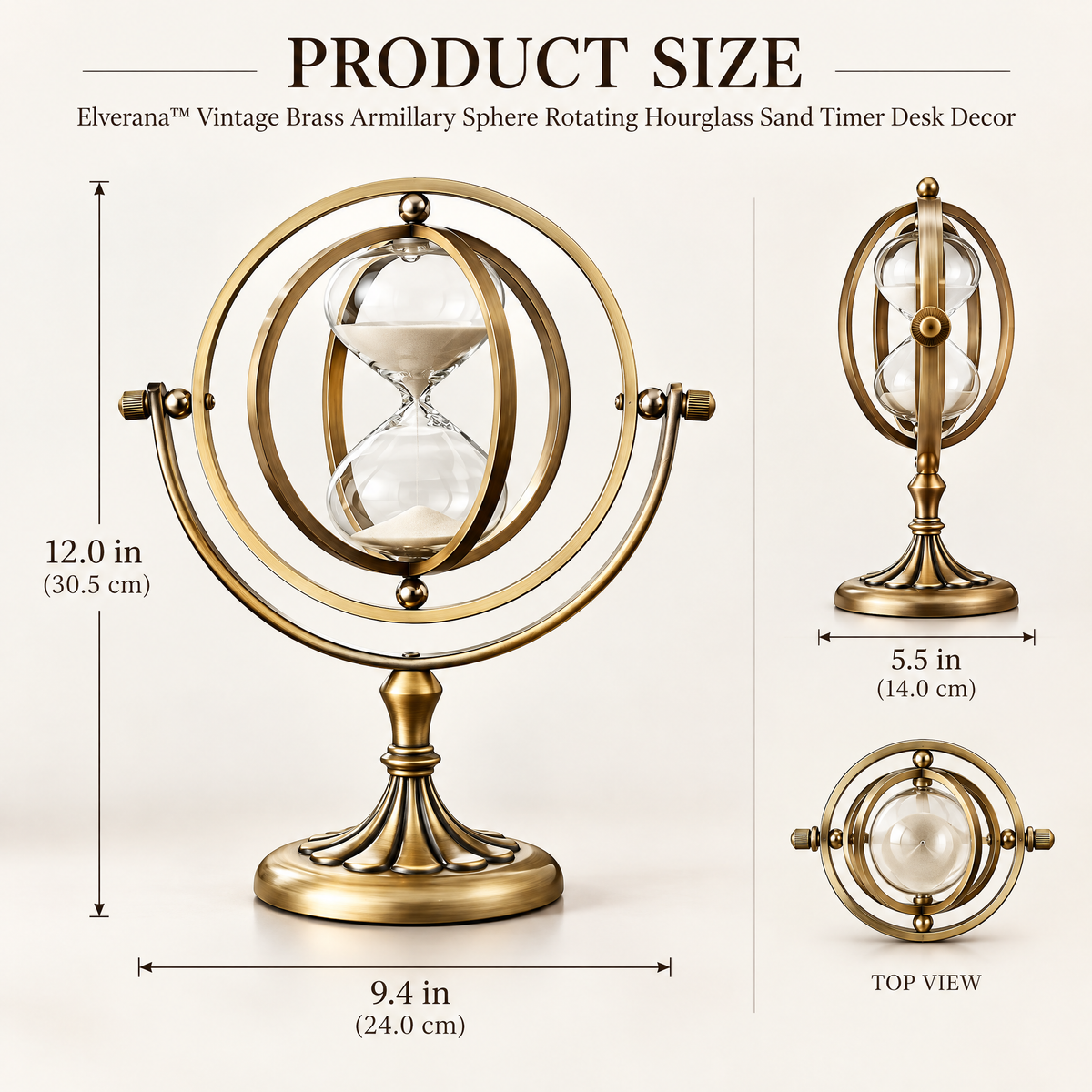 Elverana™ Sculptural Organic Decorative Accent — Modern Artistic Object For Elevated Home Interiors