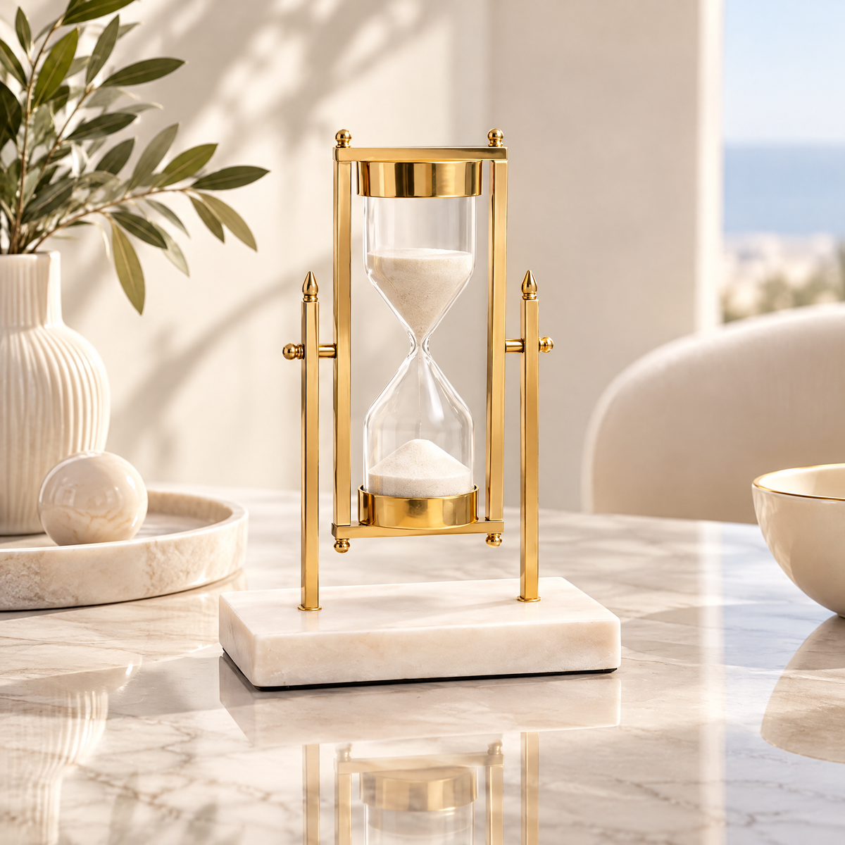 Elverana™ Sculptural Modern Decorative Accent — Artistic Home Object For Elegant Interiors