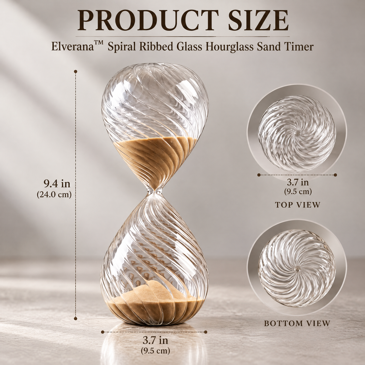 Elverana™ Organic Sculptural Decorative Object — Modern Artistic Home Accent Piece