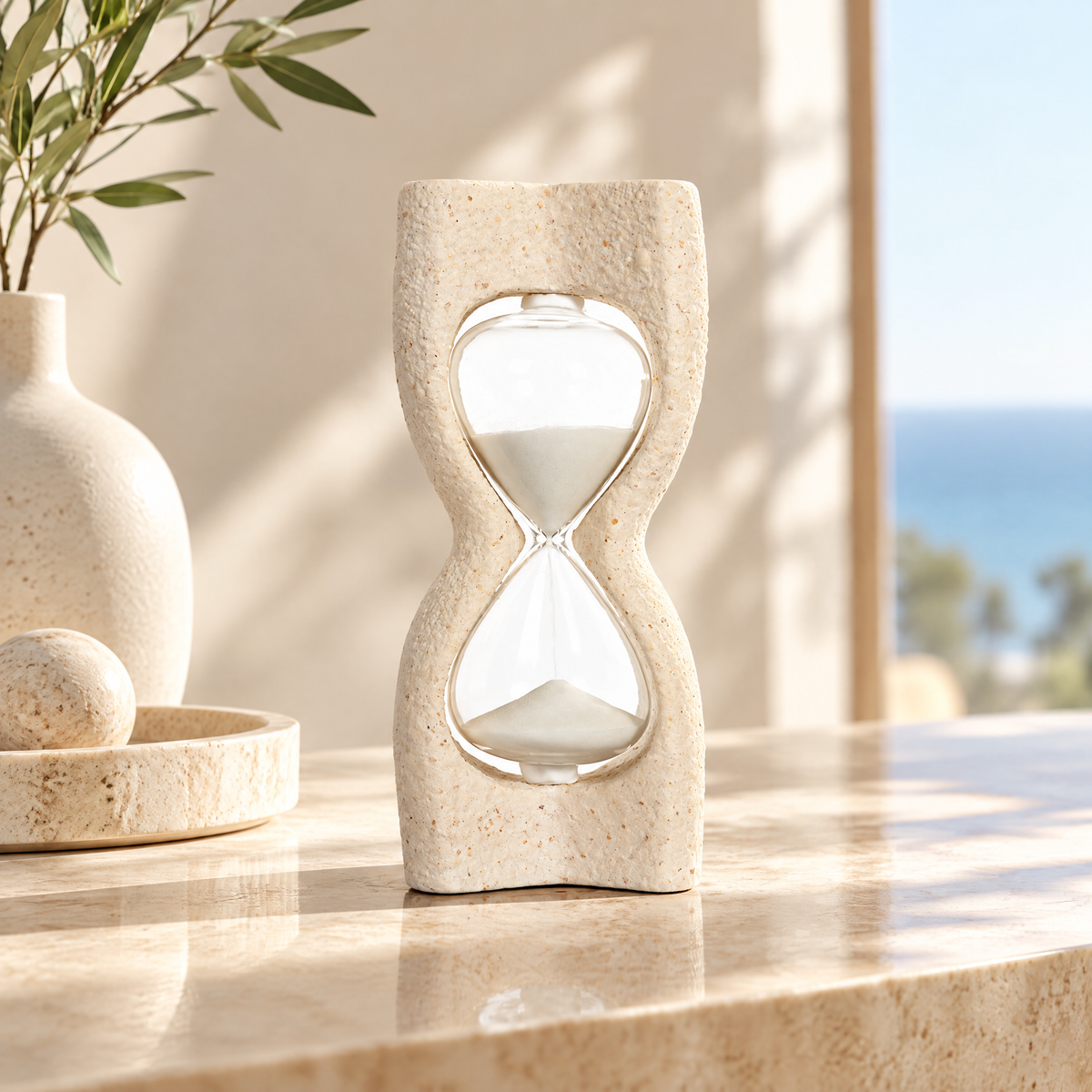 Elverana™ Sculptural Decorative Accent Piece — Modern Artistic Home Decor Object
