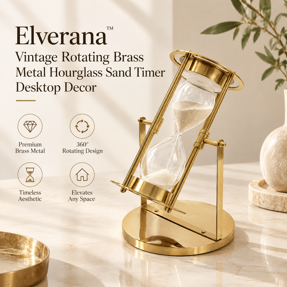 Elverana™ Organic Sculptural Home Decor — Modern Artistic Accent Piece For Refined Interiors